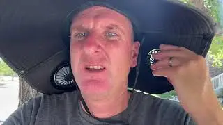 Temu Solar Fan Sun Hat Review