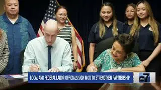 Local, Federal Labor Officials Sign Agreement to Strengthen Partnership