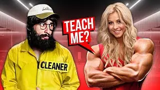 Cleaner SHAMES the Strongest Bodybuilder Alive 💪🔥 Anatoly GYM PRANK