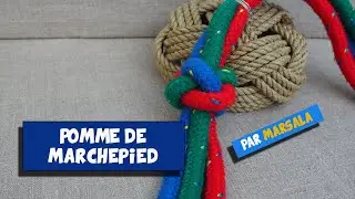 Pomme de marchepied #696 #noeud d'arr&ecirc;t simple