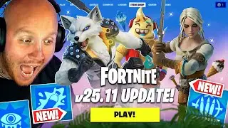 FORTNITE UPDATE TODAY! NEW AUGMENT/WEAPON! - STREAM VOD