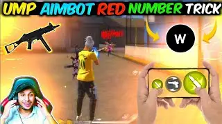 Free Download @ white FF paid Noskill..sensi 🥵🔥 for Ump scope Amibot + Always red numbers | reality?
