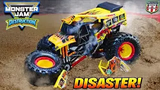 TOTAL DISASTER! Monster Jam Diecast Racing! | Smashdown 63