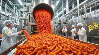 HOW TAKIS Are MADE 🌶️ | INDUSTRIAL PROCESS 🏭