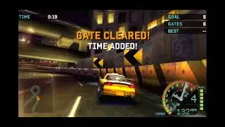 NFS Underground Rivals - Nitrous Run Event 4 Bronze Difficulty(PPSSP HD)