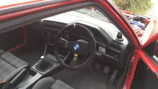 e30 318is M42B18 1796cc dbilas itb 290 275 cams walkaround