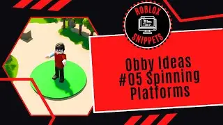 Obby Ideas In Roblox Studio #5: Spinning Platforms
