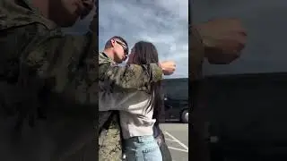 Saying goodbye&hellip; #shorts #youtubeshorts #husband #military #deployment #grwm #aesthetic