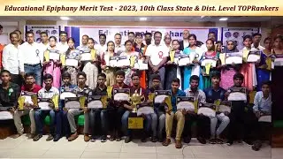 Educational Epiphany Merit Test - 2023, 10th Class Top Rankers