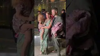 Kalki with husband and daughter, at Ex-husband Anurag Kashyap&rsquo;s daughter Aaliyah&lsquo;s Engagement❤️