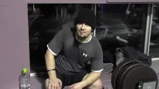 Jason's 1st Training Session With MegaCrasher (LEG DAY) - 365lb Squat!