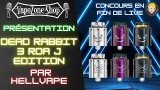 Pr&eacute;sentation du Dead Rabbit 3 RDA Joker Edition by Hellvape + CONCOURS  Dani V3 by SC Philippines