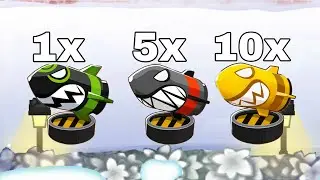 Btd6 1 moab eliminator vs. 5 moab assassins vs. 10 moab maulers