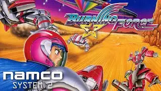 Burning Force - Namco - Arcade Quick Look