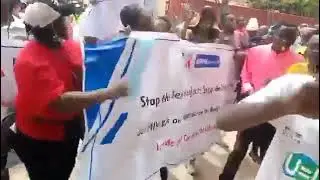 HIV/AIDS activists protest at NASCOP, push for SHA inclusion
