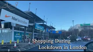 Shopping during Lockdown in London | Lakeside Retail Park & Ikea Shopping area video | Lockdown 2020