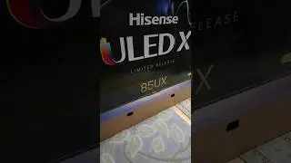 UX HISENSE IS AN ABSOLUTE MONSTER!! ULED X #UX #HISENSEUX #ULEDX