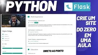 Como criar site PYTHON - Flask - Docker - Guia Completo