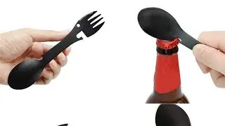 5 in 1 Multi-functional Outdoor Tools Stainless Steel Camping Survival