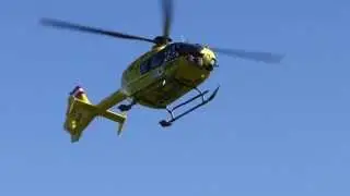 Eurocopter EC 135 T2 OE-XEK &Ouml;AMTC helicopter arrive  / HeliDays Austria 2013 / HD