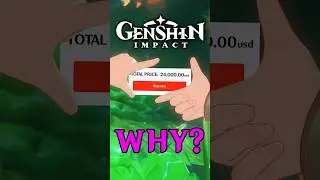 This AR1 Genshin Account costs $24,000 🤑 #genshinimpact #genshin