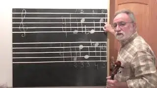 Clases de violín para principiantes (34).  Prof. JOAQUÍN BP