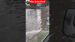 Why dubai flood #shorts #shortvideo #dubaiflooding #uaeflood