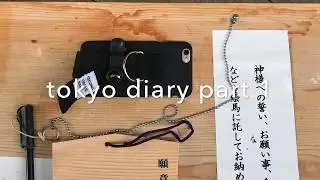 🗼Tokyo Diary Pt. 1 - 东京 日本 vlog