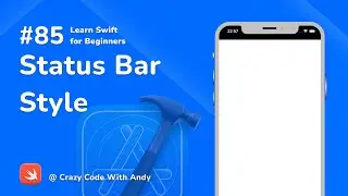 85. Status Bar Style - Learn Swift For Beginners