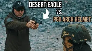 PGD ARCH Helmet vs Desert Eagle - What Happens?