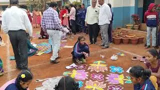 ZPHS DIGWAL, KOHIR MANDAL SANGAREDDY DISTRICT JANUARY 2025 PRE SANKRANTHI CELEBRATIONS