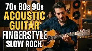 Legendary 80s Slow Rock Fingerstyle | Deep Emotional Acoustic Guitar Classics