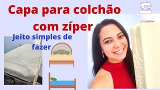 COMO FAZER CAPA PARA COLCH&Atilde;O COM Z&Iacute;PER How to make