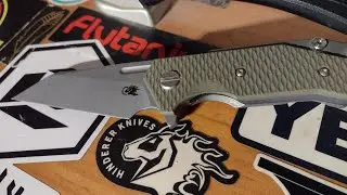 First impressions and first time handling a Hinderer Half-track warnie in Magnacut!