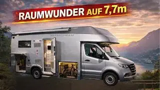 Wohnmobil Raumwunder auf 7,7 Metern &ndash; Silverdream Monocock S770 RS mit Rundsitzgruppe XL-Garage 2026