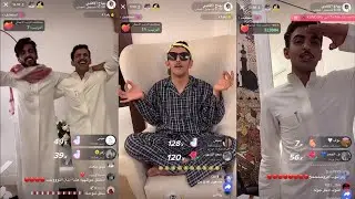 بث بهاج الاكلبي فرح واحتفال لعب وطرب بعد فوزه على وليد قشران