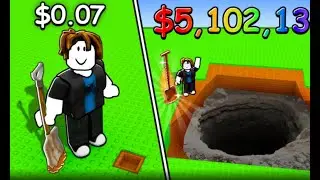 Digging 1 MILLION Blocks In Roblox!