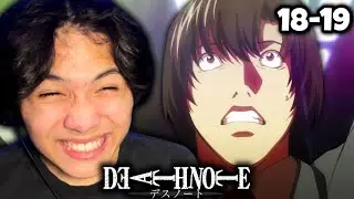 Matsuda IS NOT JAMES BOND... | Death Note First Time Reaction (Ep 18-19)