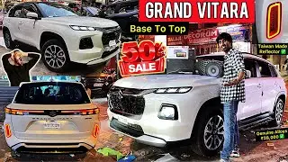 Grand Vitara Sigma Base To Top Modification 🔥 Grand Vitara Base Model Modified