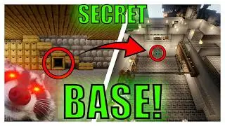 Building a LEGENDARY Hidden Base in Minecraft! (Create Mod) [03]