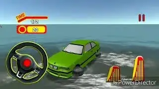 Water Surfer Car Driving 3D / Android Gameplay HD