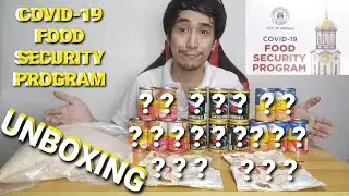 Unboxing Ayuda ni Yorme Isko Food Security Program Box | Pinoy Review | First Impressions