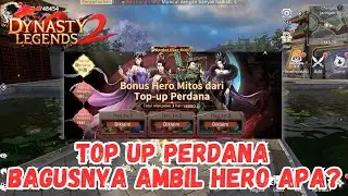 TOP UP PERDANA GAME DYNASTY LEGEND 2 AMBIL HERO APA? SIMAK VIDEO INI!! |Dynasty Legend 2