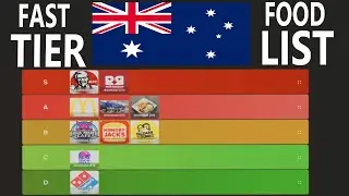 Australian Fast Food Tierlist...as a picky eatter