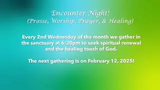 10 am Sunday Worship Service  - January 19th, 2025 - LCGS