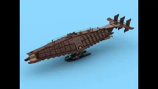 LEGO Ulysses Submarine MOC from Atlantis: The Lost Empire
