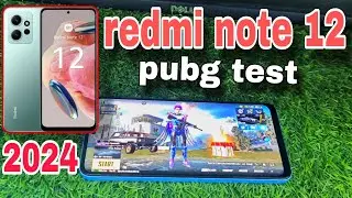 Redmi Note 12 [тест PUBG]🥵 лучшая производительность 🔥FPS? ПУТЬ к игре