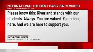 Riverland Community College international student has visa revoked by ICE