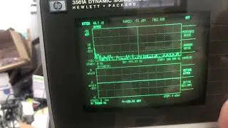 HP 3561A Dynamic Signal Analyzer in1235 4