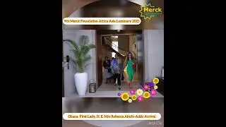 Senator, Dr.Rasha Kelej receives Ghana First Lady @ 9th Merck Foundation Africa Asia Luminary